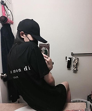 Áo thun nữ ih nom uh nit , áo thun chất cá tính form rộng tay lỡ