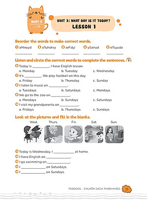 Sách 99 Ngày Em Giỏi Tiếng Anh Lớp 4