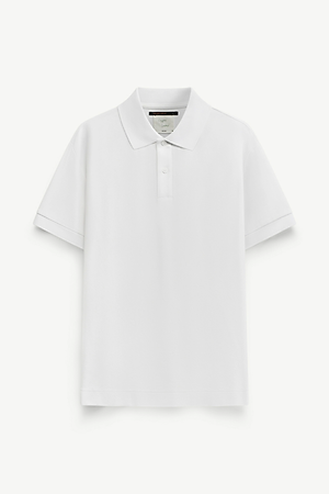 Áo Polo Nam ROUTINE Vải S.Café Trơn Form Fitted - 10S24POL011R2 | ROUTINE CÀ MAU