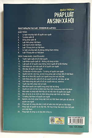 Sách - Giáo trình Pháp luật an sinh xã hội (Tái bản lần thứ nhất)