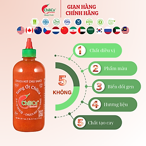 Tương Ớt Tươi Chilica 712g