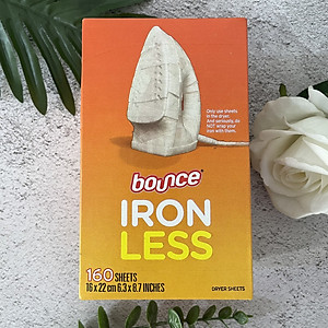 LỐC GIẤY THƠM QUẦN ÁO BOUNCE 160x2 TỜ (TOTAL 320 SHEETS) CỦA MỸ 