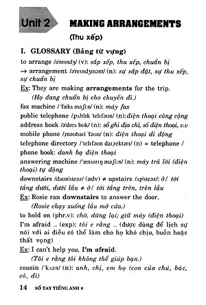 Sổ Tay Tiếng Anh 8 (Tái Bản 2017)