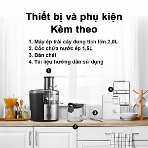Máy ép trái cây Panasonic MJ-CB600SRA- Ép nhanh, nghiền kiệt với mâm xay 100% kim loại - Công suất 1000W- Dung tích 2.0L - Vệ sinh bằng máy rửa bát - Hàng chính hãng