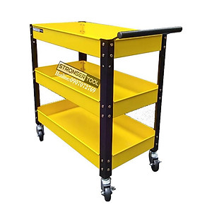 XE ĐẨY DỤNG CỤ 3 NGĂN dùng cho gagare, tiệm sửa xe, tiệm rửa xe, xưởng, gia đình