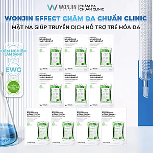 Combo 10 Mặt Nạ Phục Hồi Chuyên Sâu WonJin Effect Nourising Supplement Mask 30g
