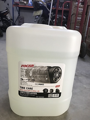 Dung dịch dưỡng ĐEN BÓNG LỐP XE FOCAR Tire Care can 20L Tiết kiệm