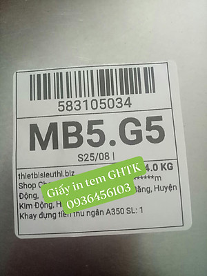 Máy in tem nhãn và in hóa đơn Xprinter XP-350BM- Hàng Nhập Khẩu