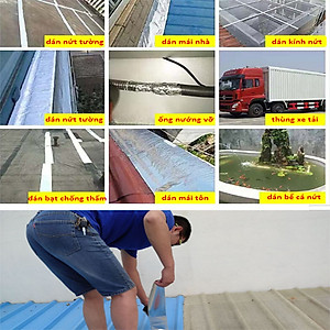 Băng Keo Chống Thấm Siêu Dính Cuộn Băng Keo Chống Thấm Nước, Chống Dột Mái Tôn