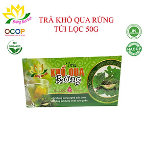 Trà Khổ Qua Rừng Túi Lọc (Sấy Lạnh) Hương Sen Việt (25 Túi x 2g)