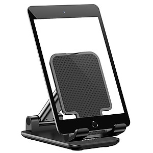 Giá đỡ điện thoại và máy tính bảng 4,7-10 inch, gấp gọn, hợp kim nhôm PH29A - Hàng nhập khẩu