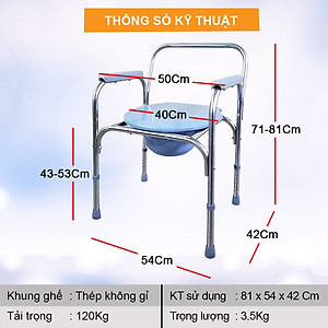 GHẾ BÔ VỆ SINH CHO NGƯỜI GIÀ, NGƯỜI BỆNH NHIỀU MẪU MÃ LỰA CHỌN - CHÍNH  HÃNG NIKITA