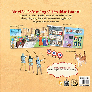 Sách Let’S Go To The Catsle - Nào Mình Cùng Đến Lâu Đài (Học Mà Chơi - Dễ Dàng Viết / Xóa) (Song Ngữ Anh - Việt)