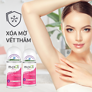 Lăn Khử Mùi – Trắng Mịn – Dịu Dàng M.pros 60ml