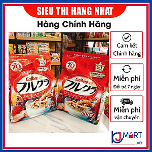 Combo 2 gói Ngũ cốc hoa quả Calbee Furugura Nhật Bản (gói 800g x 2)