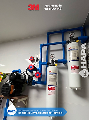 Máy Lọc Nước 3M ICE190-S Chuyên Dùng Cho Nhà Hàng, Quán Cà Phê, Căntin, Horeca - Hàng Chính Hãng 3M, Nhập Khẩu Mỹ