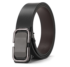 Dây lưng thắt lưng nam mặt khóa tự động hợp kim cao cấp phong cách cá tính