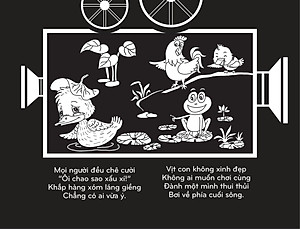 Sách Tương Tác - Sách Chiếu Bóng - Cinema Book - Rạp Chiếu Phim Trong Sách - Vịt Con Xấu Xí