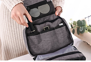 Túi đựng mỹ phẩm, đồ vệ sinh cá nhân gấp gọn tiện dụng cho nam nữ, Túi đựng đồ mỹ phẩm, túi đựng đồ trang điểm, túi đựng đồ cá nhân đi du lịch - chính hãng dododios