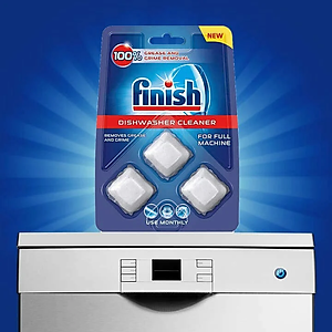 Viên vệ sinh máy rửa bát Finish - vỉ 3 viên