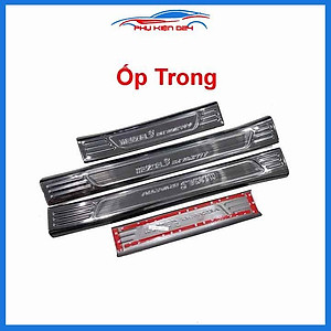 Ốp bậc cửa nẹp bước chân TITAN ô tô Mazda 3 2020-2021-2022 chống trầy bảo vệ xe