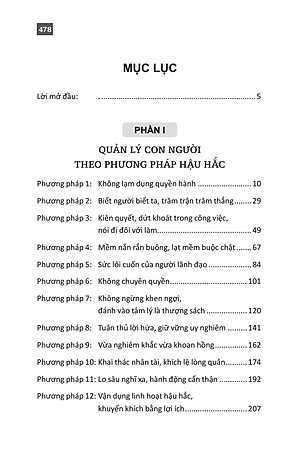 Hậu Hắc Học - Thuật Quản Người (Tái Bản)