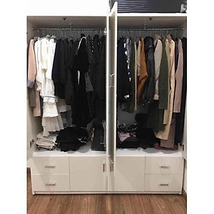 Tủ nhựa 4 cánh cao cấp BN872 