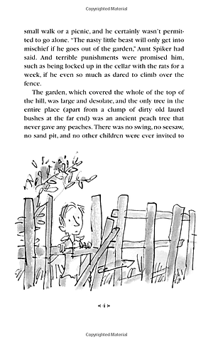 Sách James and the Giant Peach (Roald Dahl, Illustrated by Quentin Blake)
