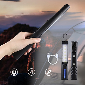 Đèn Pin LED Cầm Tay Đa Năng Sạc USB Tiện Dụng Cho Xe Hơi, Đi Du Lịch,Cắm Trại..