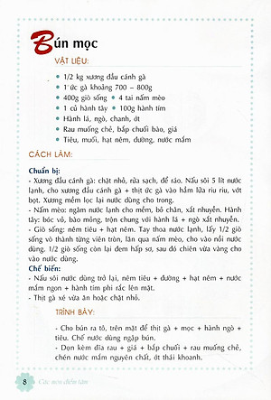 Sách Các Món Điểm Tâm