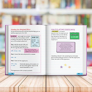 Sách Everything You Need To Ace Geomistry, Prealgebra And Algebra big fat notebooks ( Sổ Tay Hình Học Và Sổ Tay Đại Số Bản Tiếng Anh ) - Tổng Hợp Kiến Thức Hình Học và Đại Số Cho Học Sinh Từ Lớp 8 Đến Lớp 12