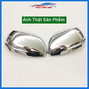 Ốp gương chiếu hậu CRV 2017-2018-2019-2020-2021-2022 mạ crom bảo vệ chống trầy trang trí làm đẹp xe
