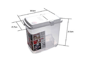 Thùng đựng gạo Inomata cao cấp 10kg kèm ca đong - Nội địa Nhật