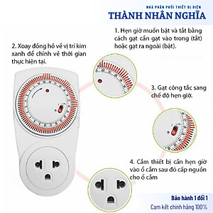 Ổ cắm hẹn giờ Điện Quang ĐQ ESK MT03 WR 13