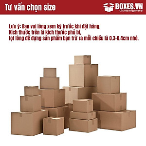 13x10x4 Combo 50 hộp Carton đóng gói hàng giá tại xưởng