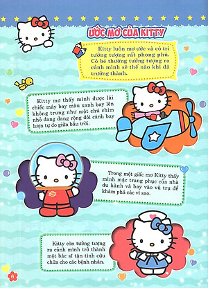 Sách Hello Kitty - Bộ Sưu Tập 1000 Đề Can - Ước Mơ Tươi Đẹp