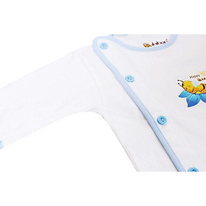Set 5 áo bác sĩ tay dài cho trẻ sơ sinh BB01
