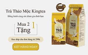 Trà Kingtea 500g - Trà Thảo Mộc Thanh Nhiệt - Mát Gan - Hỗ Trợ Điều Trị Mất Ngủ 