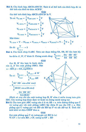 Sách Giải Bài Tập Hình Học Lớp 12 (Chương Trình Chuẩn)