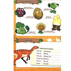 Sách Trái cây đại chiến Zombie - Thế giới khủng long: Tập 10 - Vương quốc ngủ say