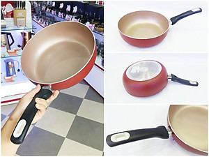 Chảo ELMICH - Sâu Lòng - Đáy Từ - Chống Dính 3 Lớp Made in VN (EL710x)