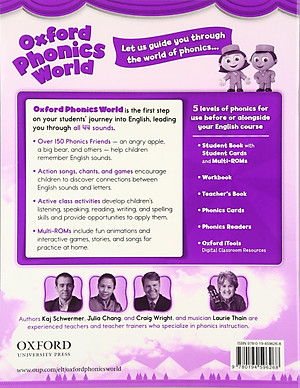 Sách Oxford Phonics World 4 Workbook
