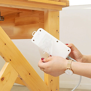 Kẹp dán tường thông minh - Không cần khoan lỗ, đục tường- Chịu lực lên đến 3Kg