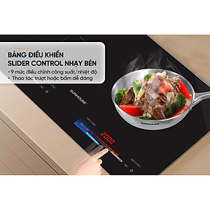 Bếp đôi điện từ Sunhouse SHB81032-EC - Hàng chính hãng