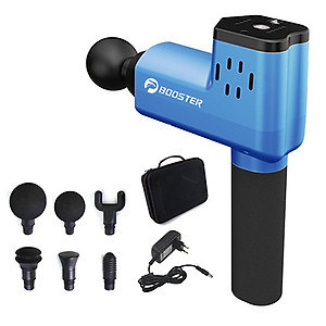 Máy (súng) massage cầm tay giảm đau cơ bắp căng cơ Booster T - 126W, 6 đầu