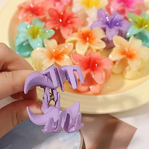 Kẹp tóc hoa sứ mini 4cm