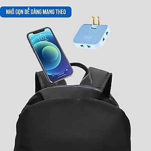 Ổ Cắm Xoay Gấp Gọn Ổ Cắm Điện Mở Rộng Xoay 180 Độ - Giao Màu Ngẫu Nhiên