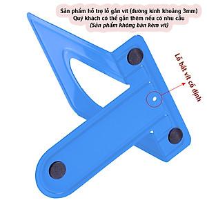 Combo 2 Giá Chặn Sách Kim Loại Để Bàn Bằng Tâm Thép Dày Đặc Có Đường Gân Chịu Lực Legaxi