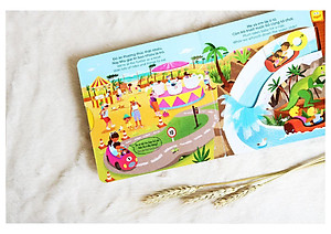 Sách Tương Tác - Sách Chuyển Động - Busy - Zoo - Sở Thú