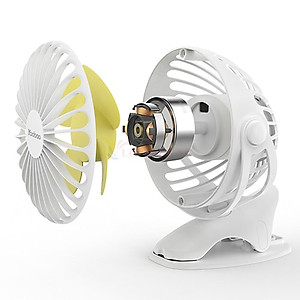 Quạt kẹp mini để bàn Yoobao 2500/6400mAh Y-F04 - Hàng chính hãng